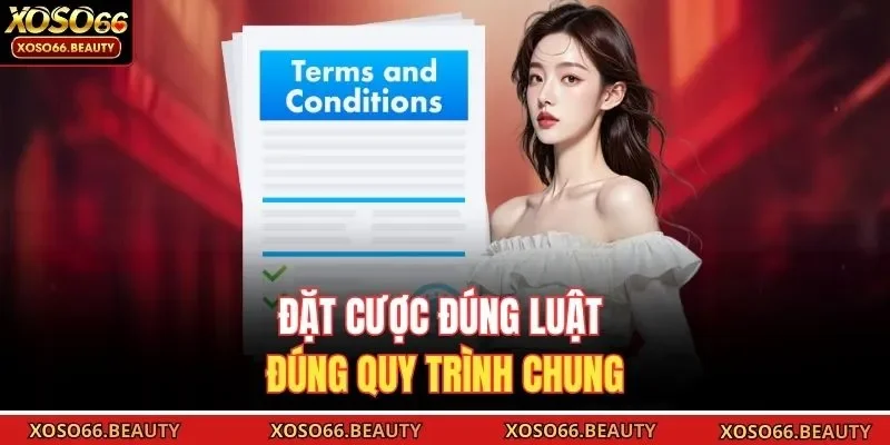 Đặt cược đúng luật, đúng quy trình chung